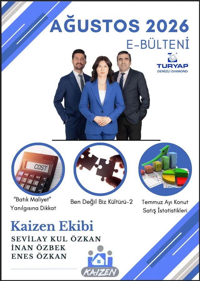turyap diamond kayzen agustos bülteni